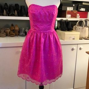 Lilly Pulitzer Pop Pink dress